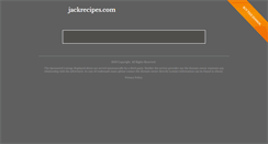 Desktop Screenshot of jackrecipes.com
